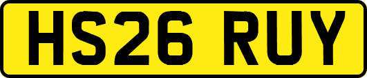 HS26RUY