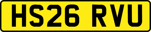 HS26RVU