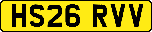 HS26RVV