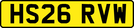 HS26RVW