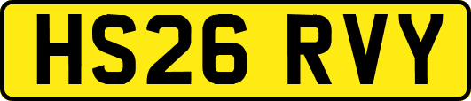 HS26RVY
