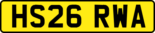 HS26RWA