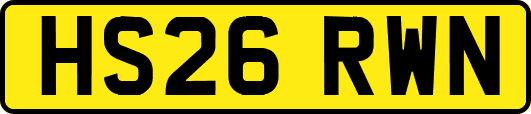 HS26RWN