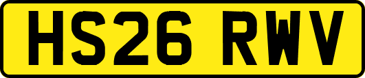 HS26RWV