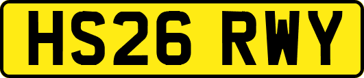 HS26RWY
