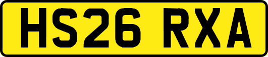 HS26RXA