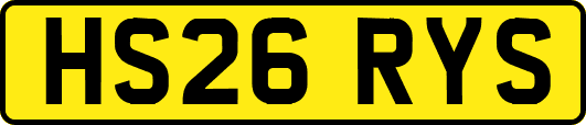 HS26RYS