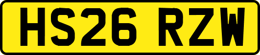 HS26RZW