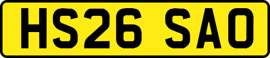 HS26SAO