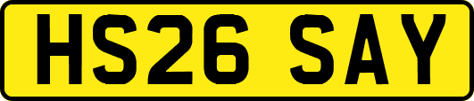 HS26SAY