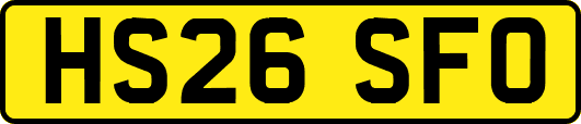 HS26SFO