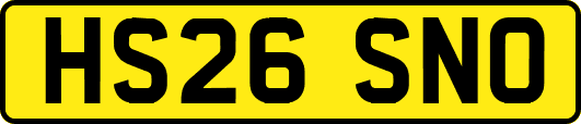 HS26SNO