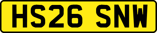 HS26SNW