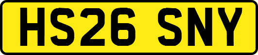 HS26SNY
