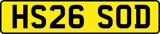 HS26SOD