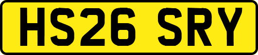 HS26SRY