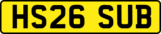 HS26SUB
