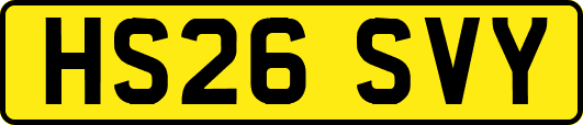 HS26SVY