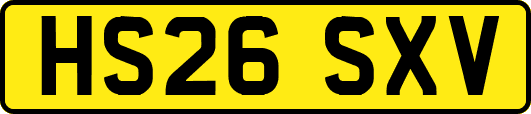 HS26SXV