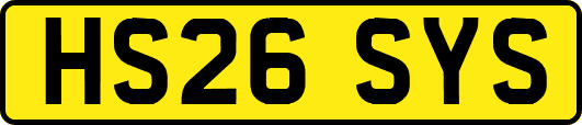 HS26SYS