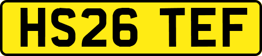 HS26TEF