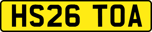 HS26TOA
