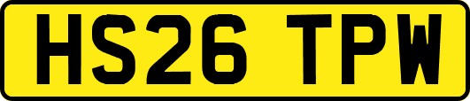 HS26TPW