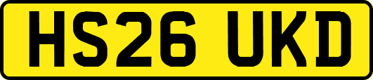 HS26UKD