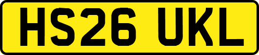 HS26UKL