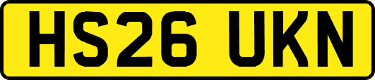 HS26UKN
