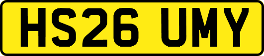 HS26UMY