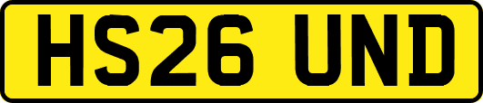 HS26UND