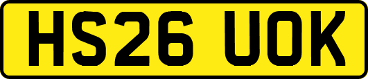 HS26UOK