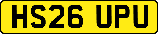 HS26UPU
