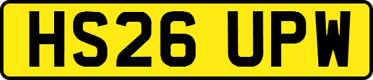 HS26UPW