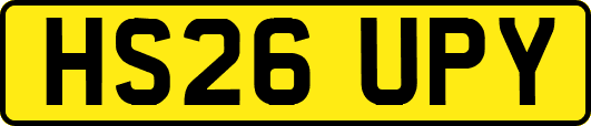 HS26UPY