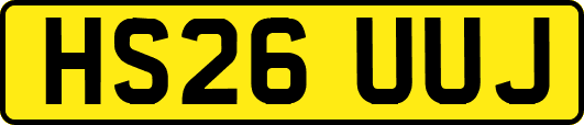 HS26UUJ