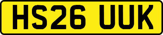 HS26UUK