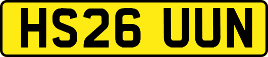 HS26UUN