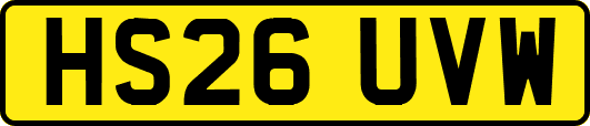 HS26UVW