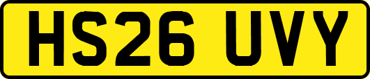 HS26UVY