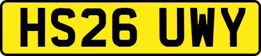 HS26UWY