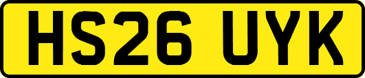 HS26UYK