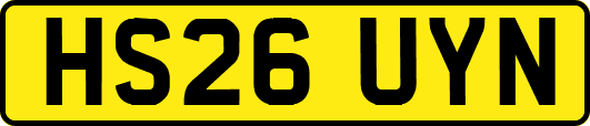 HS26UYN