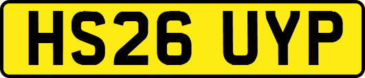 HS26UYP