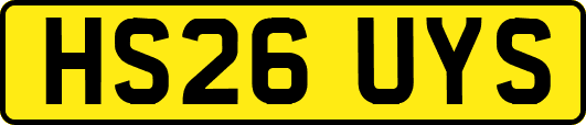 HS26UYS
