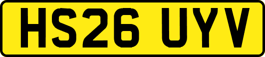 HS26UYV