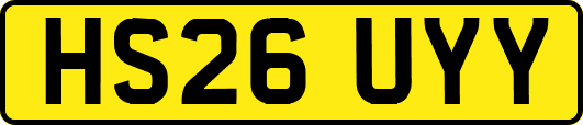 HS26UYY