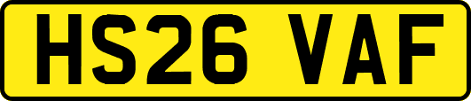HS26VAF