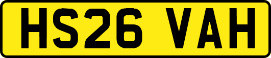 HS26VAH